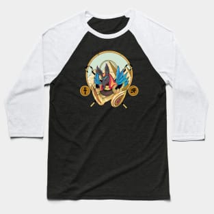 Ancient Egyptian God Anubis Baseball T-Shirt